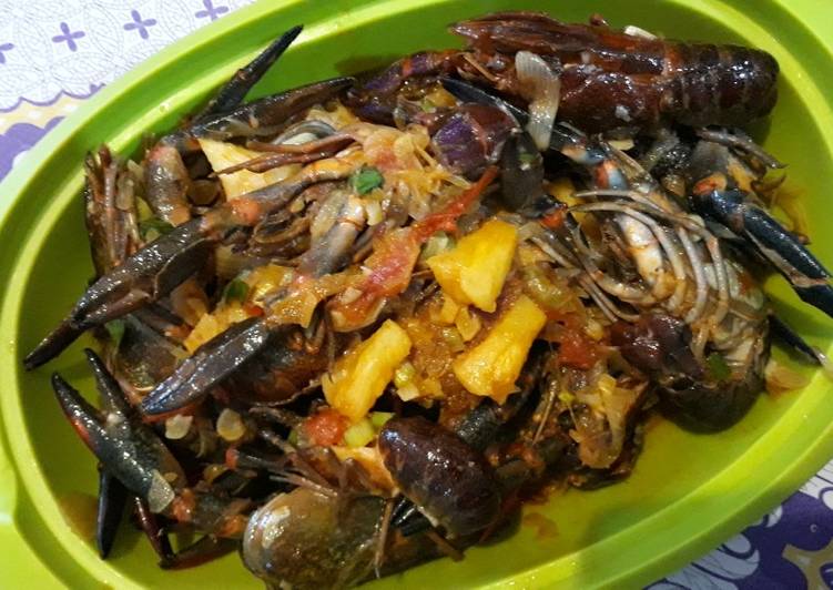 Resep Lobster Asam Manis, Enak