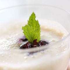 A picture of Soy Milk Yogurt!.