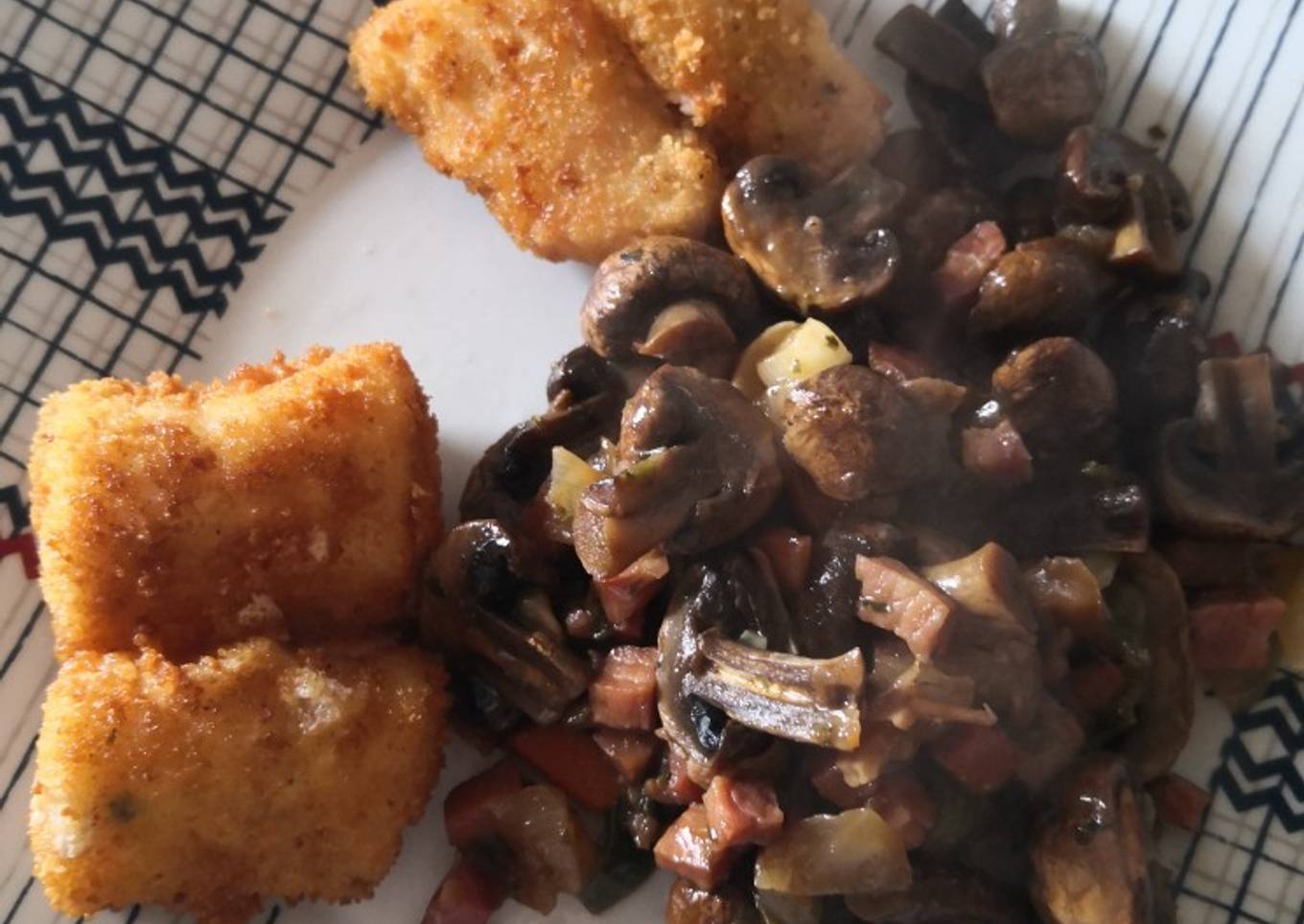 Bacalao con verduras