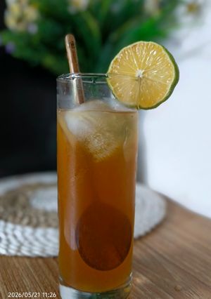 Foto resep Es Teh Lemon