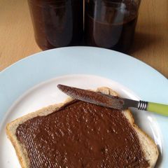 A picture of Vickys Homemade Nutella / NO NUT Chocolate Spread GF DF EF SF NF.