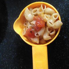 A picture of Fatafat tomato macaroni.