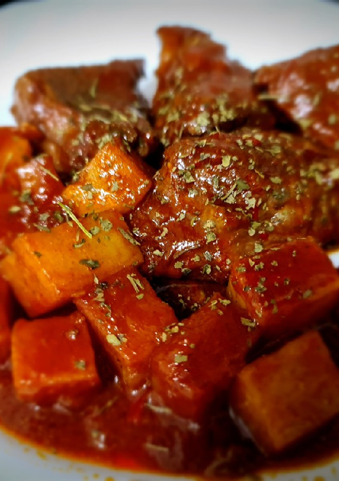 Una foto de Ragout de ternera