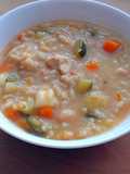 Vickys Roast Chicken & Rice Soup, GF DF EF SF NF