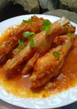 Foto resep Ceker mercon level setan