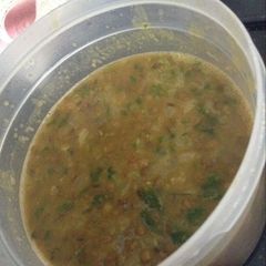 A picture of Masoor ki dal.