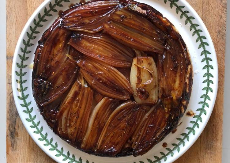 Step-by-Step Guide to Make Super Quick Homemade Shallot-almost-Tatin