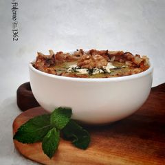 A picture of Kashk Kadoo (Kerman-Style Persian Zucchini Dish).