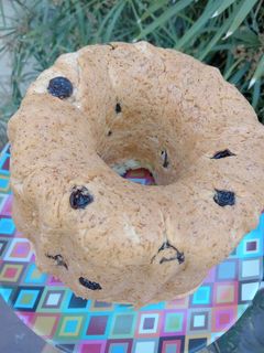 Una foto de Pan dulce sin tacc y sin horno!