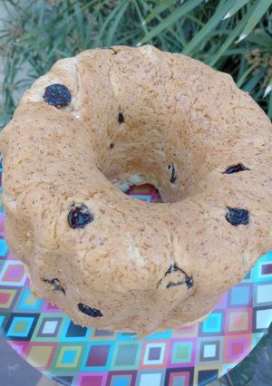 Una foto de Pan dulce sin tacc y sin horno!