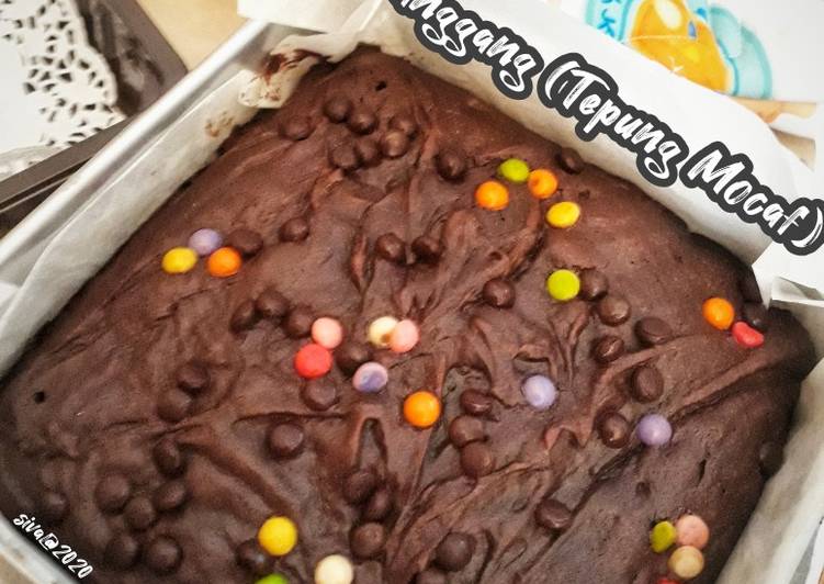 Brownies Panggang (Tepung Mocaf)