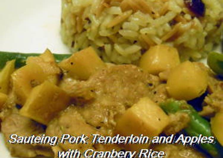 Recipe of Quick Pork Tenderloin &amp; Apple Sauté