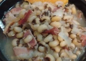 Easiest Way to Recipe Yummy Quick  Easy Black Eyed Peas and Cornbread