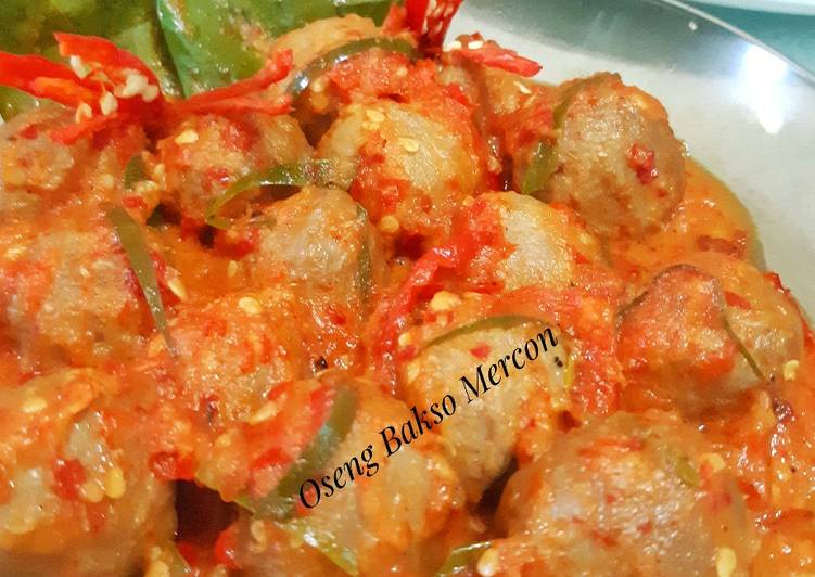 Resep Oseng bakso mercon, Lezat