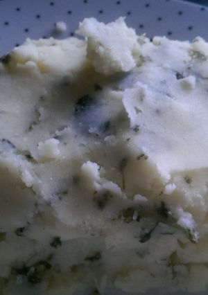 A picture of Mandys colcannon potatoes.
