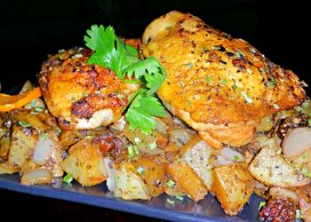 The New Way Make Recipe Mikes Garlic Chicken  Potatoes Home Style The New Way Make Recipe Mikes Garlic Chicken  Potatoes Home Style