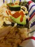 Sushi poke bowl