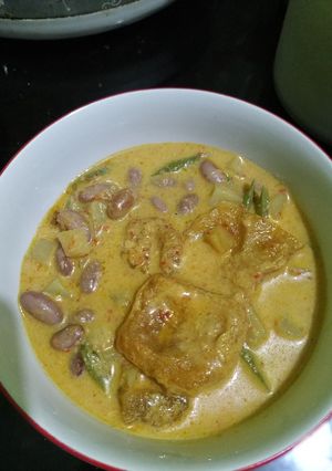 Foto resep Sayur krecek kacang merah