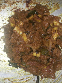 A picture of Kerala Beef Fry!.