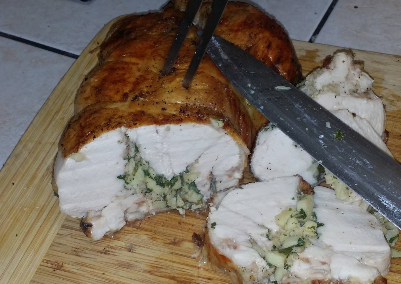 "Chicken Ballontine"