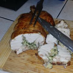 A picture of "Chicken Ballontine".