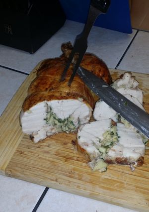 A picture of "Chicken Ballontine".