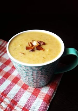 A picture of Broken Wheat Payasam.