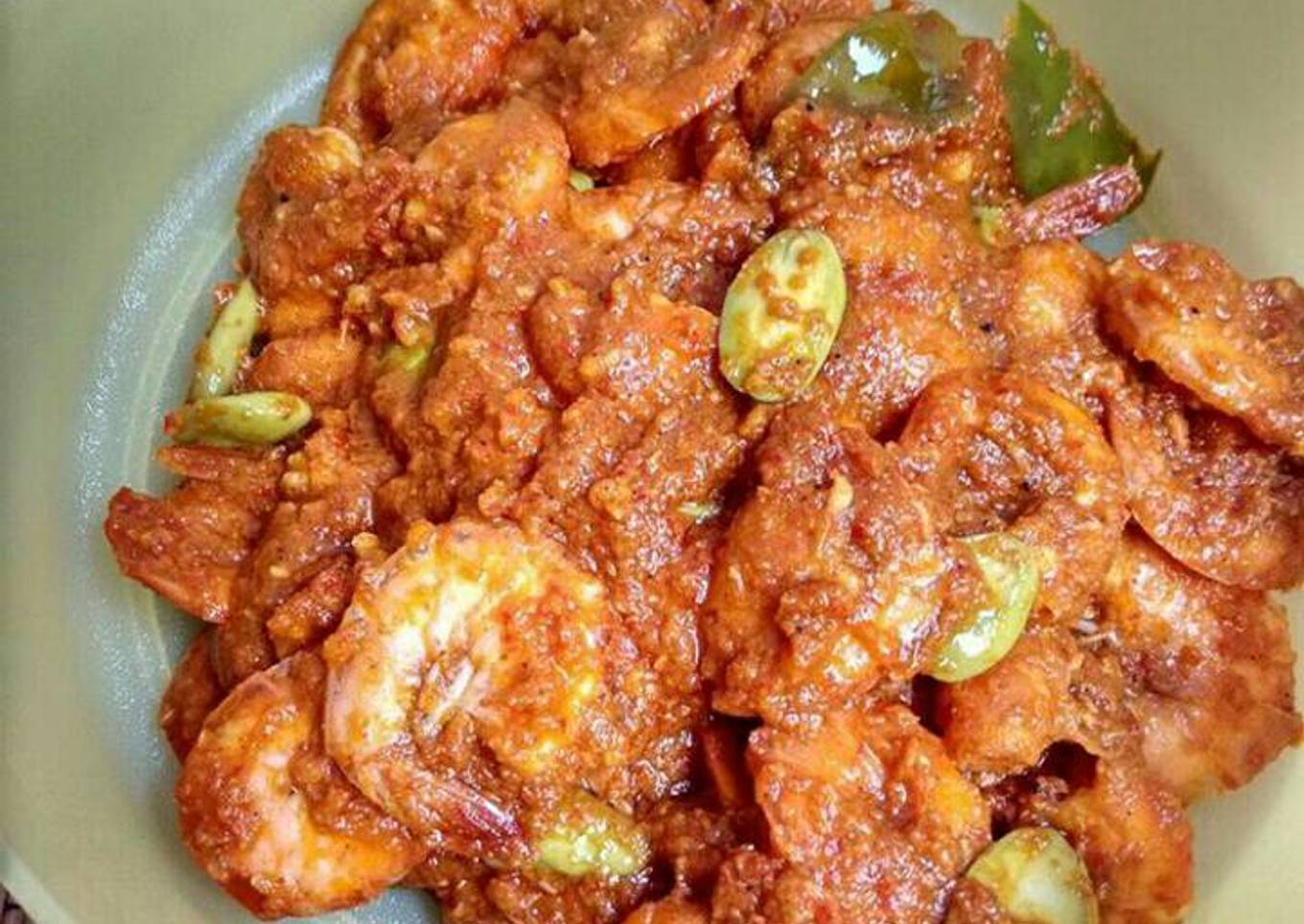 Balado Udang Pete