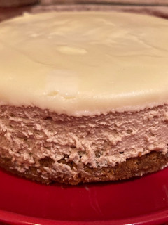 Una foto de Cheesecake de café