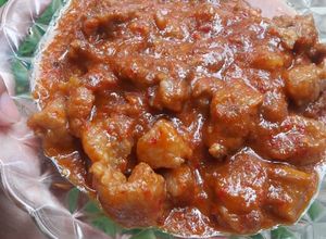 Foto resep Semur tetelan sapi pedas