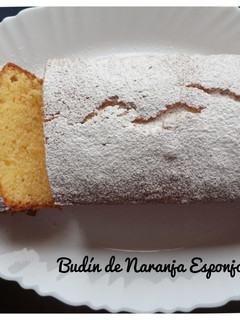 Una foto de Budín de Naranja Esponjoso