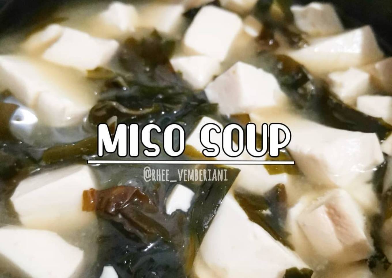 Resep Miso Soup 味噌汁 Anti Gagal