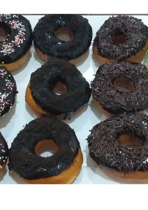 Foto resep Donut lembut dan glazenya
