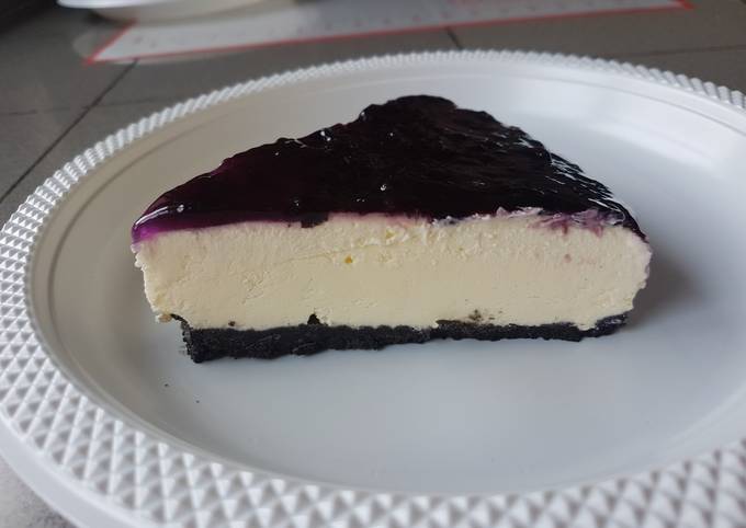 Cara Membuat No bake New York Cheese Cake yang Lezat