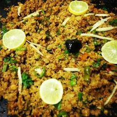 Smoky Tawa Qeema😋💛 A picture of Smoky Tawa Qeema😋💛.