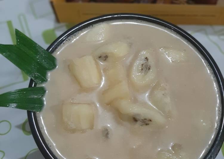 resep cara mengolah Kolak singkong pisang