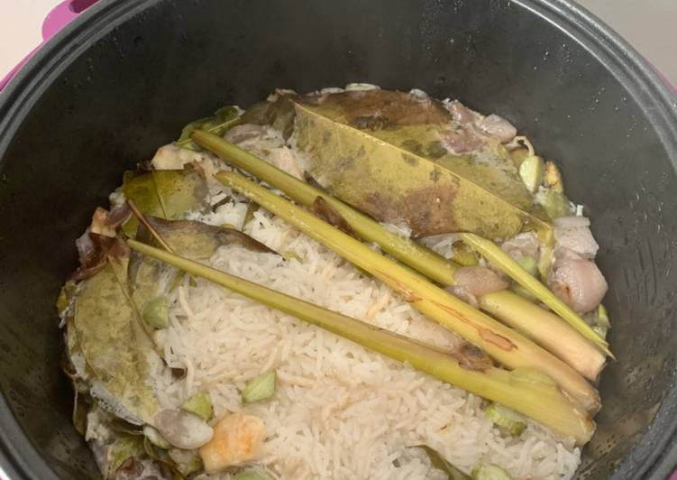 Resep Nasi liwet rice cooker , Lezat