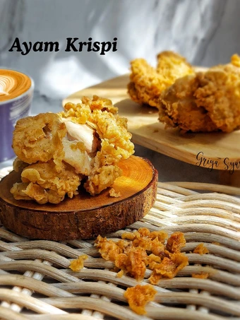 Langkah Mudah untuk Membuat Resep Ayam Krispi Dagingnya Juicy Kriuknya Awet (Metode Brine) yang Lezat Sekali Anti Ribet, Lezat Sekali