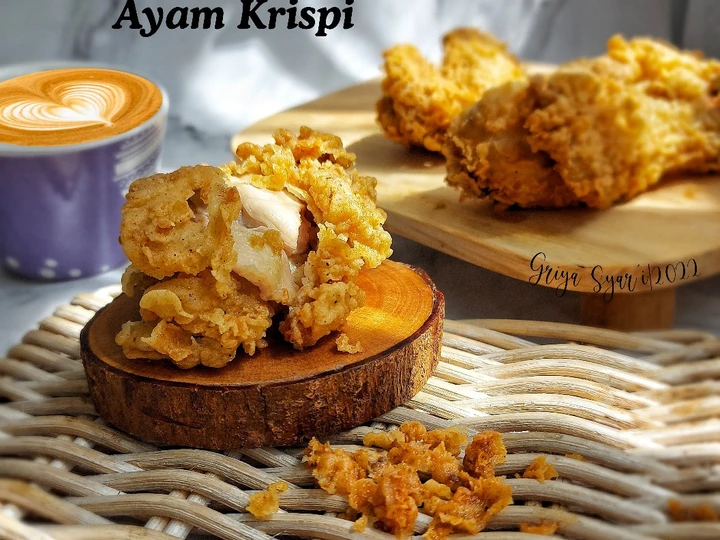 Langkah Mudah untuk Membuat Resep Ayam Krispi Dagingnya Juicy Kriuknya Awet (Metode Brine) yang Lezat Sekali Anti Ribet, Lezat Sekali