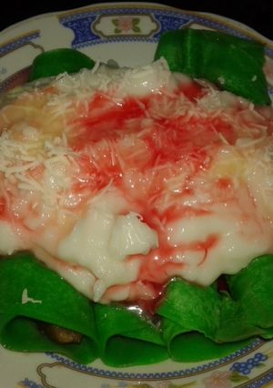Foto resep Pisang ijo sederhana