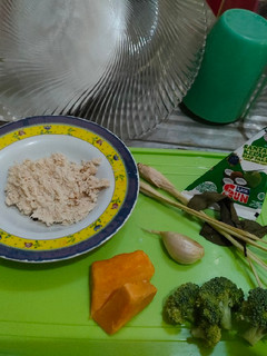 Foto resep MPASI 10 Month : bubur uduk brokoli