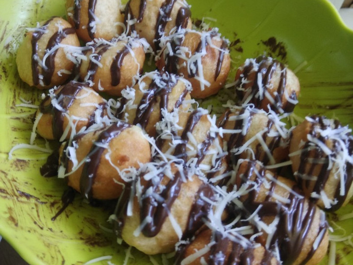 Resep Donat mini yunani yang Lezat