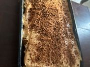 Una foto de chocotorta con nesquik