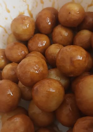صورة لوصفة لقيمات بالجبن