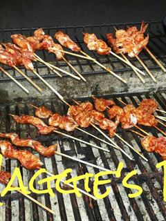 Una foto de Pescados en bara asados