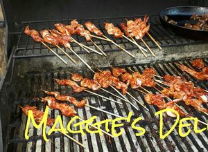 Una foto de Pescados en bara asados
