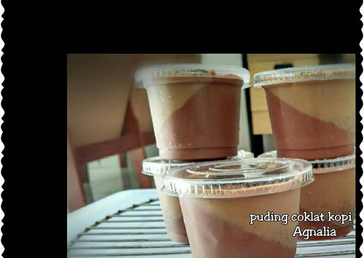 Puding Coklat Kopi