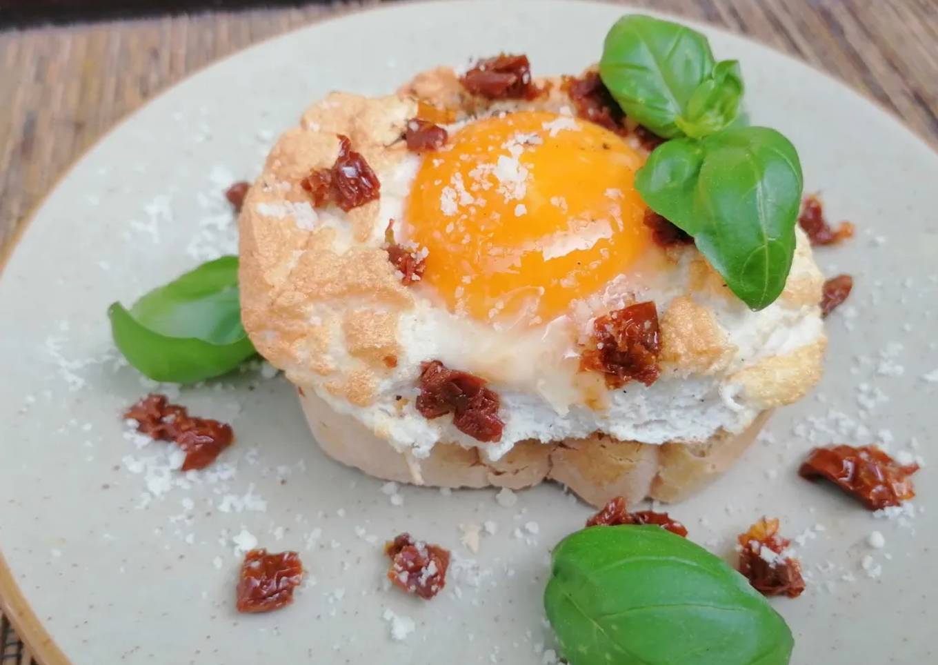 Cloud egg à l'italienne