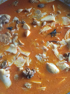 Foto resep Ayam rebung kuah santan