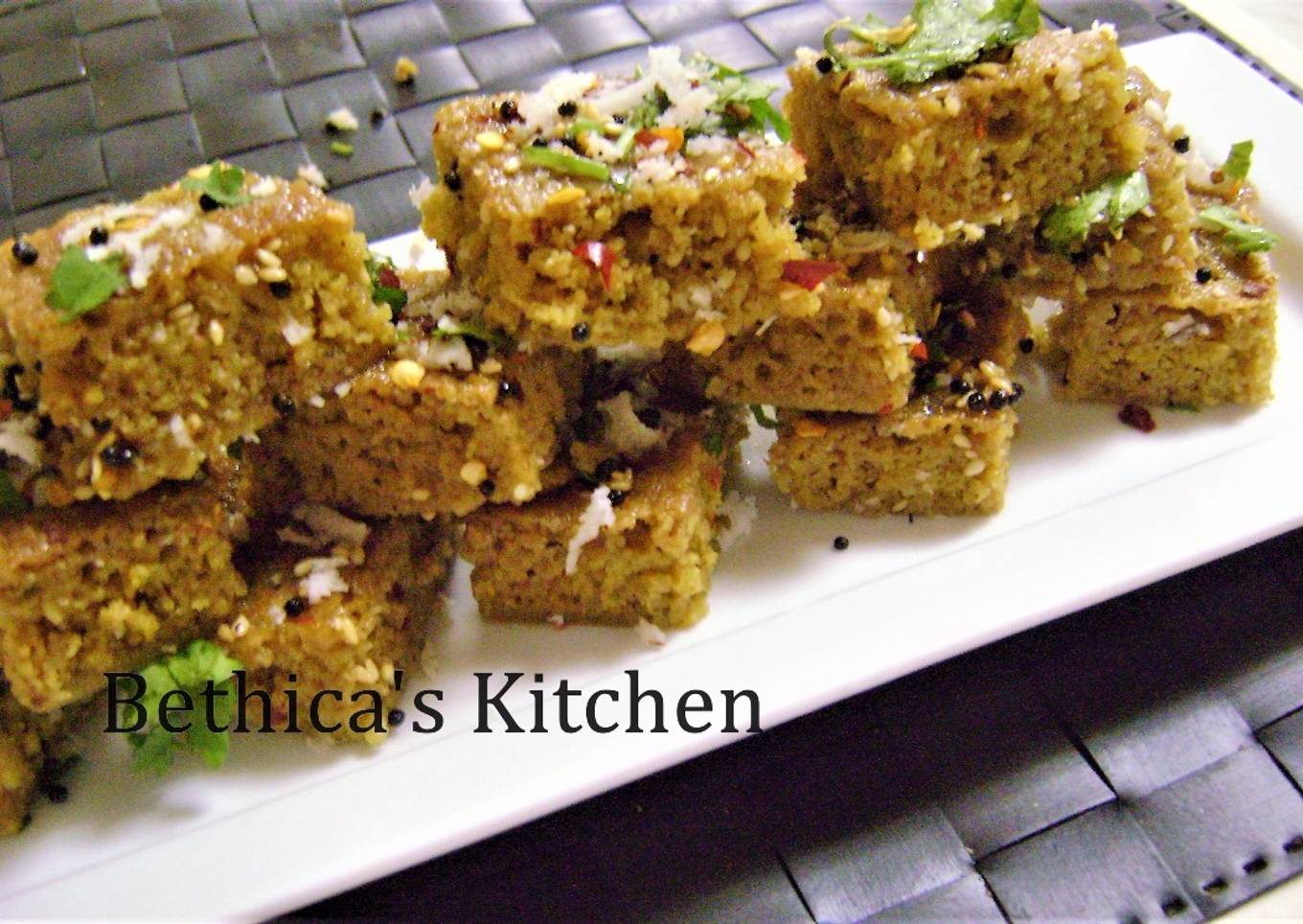 Ramadan Special - Earl Grey Tea Dhokla